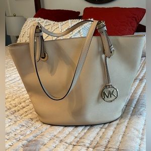 MK Tan bag